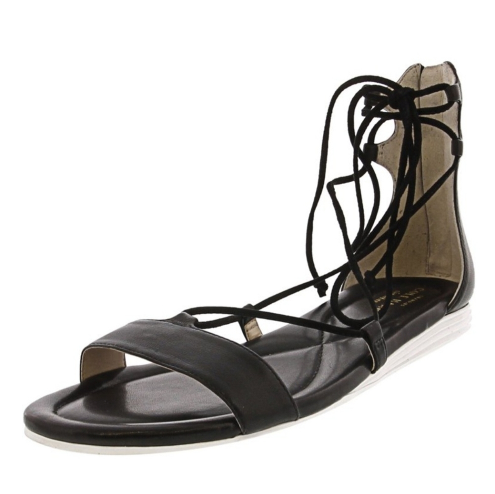 Cole Haan Women's Original Grand Laced Sandal Ii Leather Ankle-High